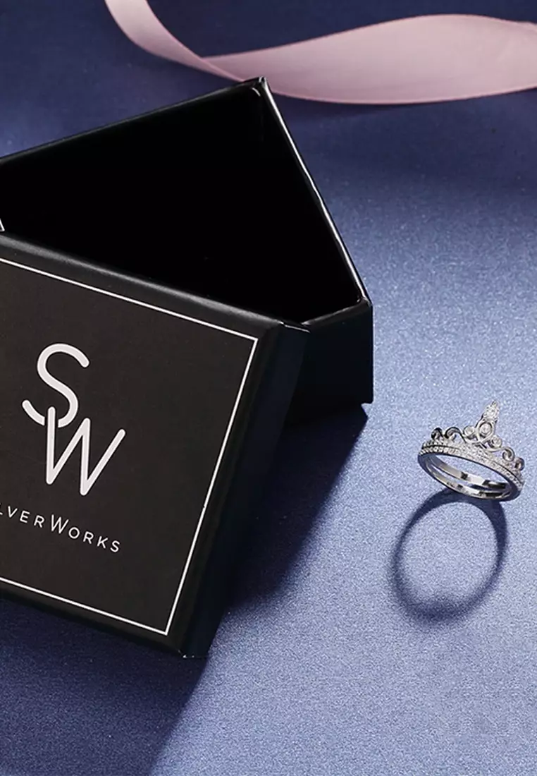 Silverworks disney outlet princess necklace