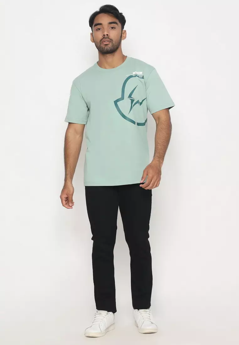 NX T-Shirt Cotton Combed Tebal Pria 207370071