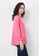 nicole pink Nicole Round Neckline Long Sleeve Cuff with Pearl Detail Blouse CDE71AA46671EBGS_4