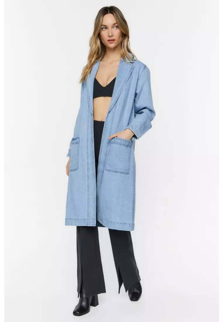 Forever 21 clearance light denim jacket