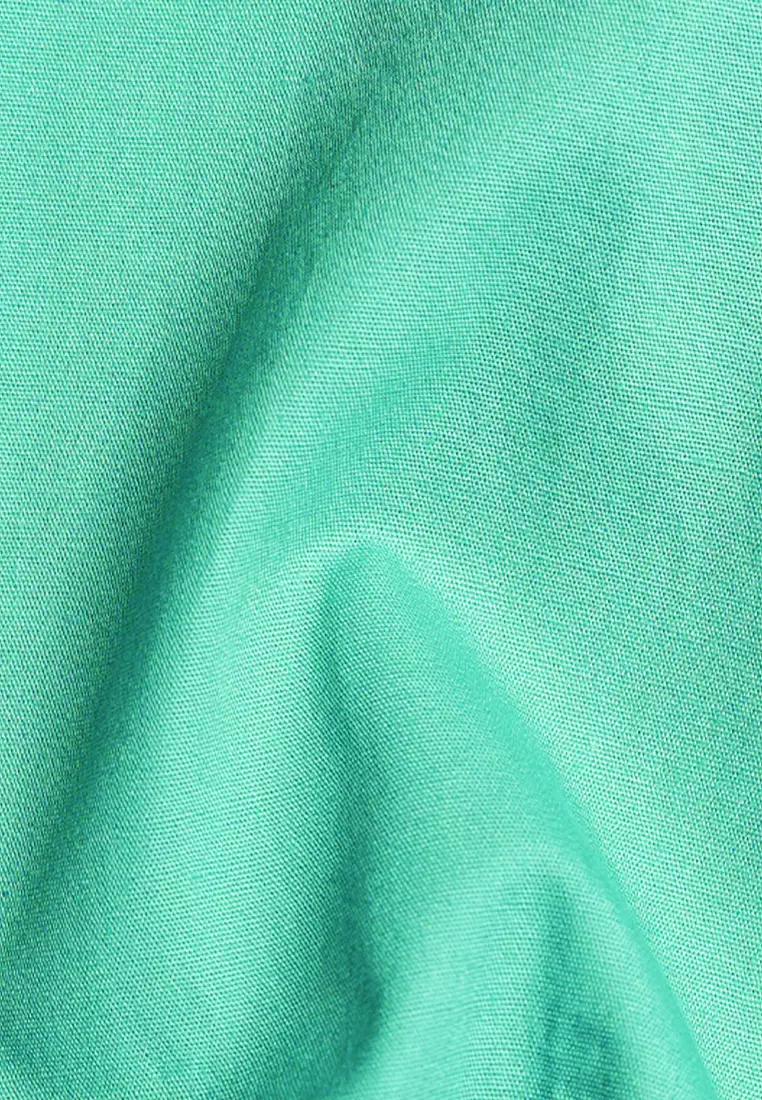 Crocodile MALE 0129 Green 26 - Men Shirt Kemeja Lengan Pendek - Relax Fit - Katun