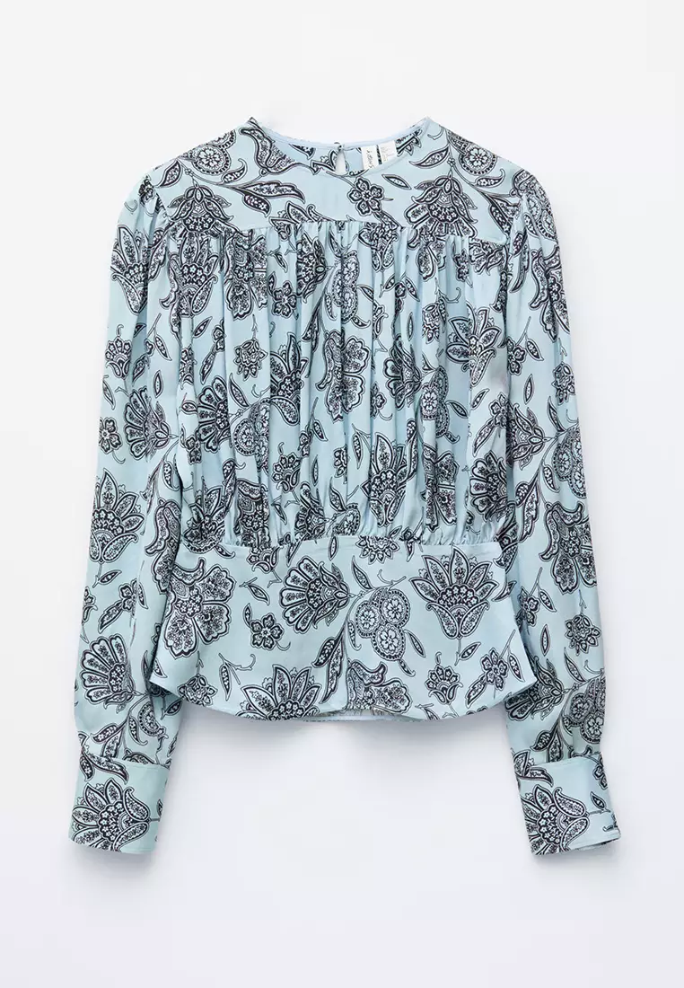 Gathered Blouse