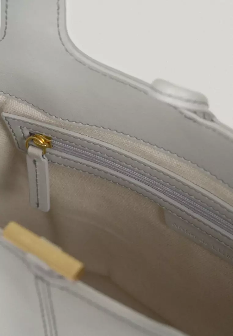 Panier Tote Bag - Misty White