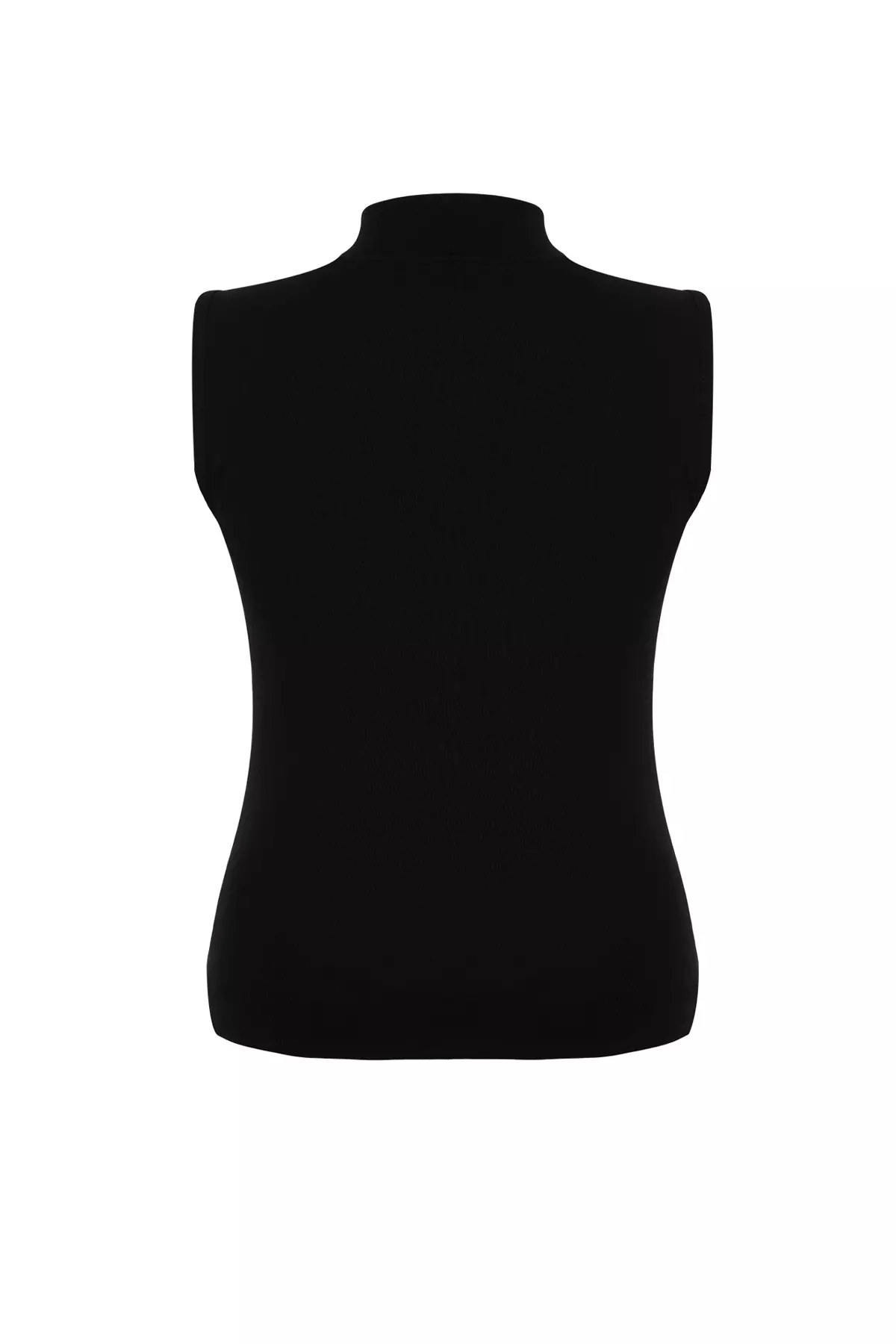 Plus Size Sleeveless Blouse