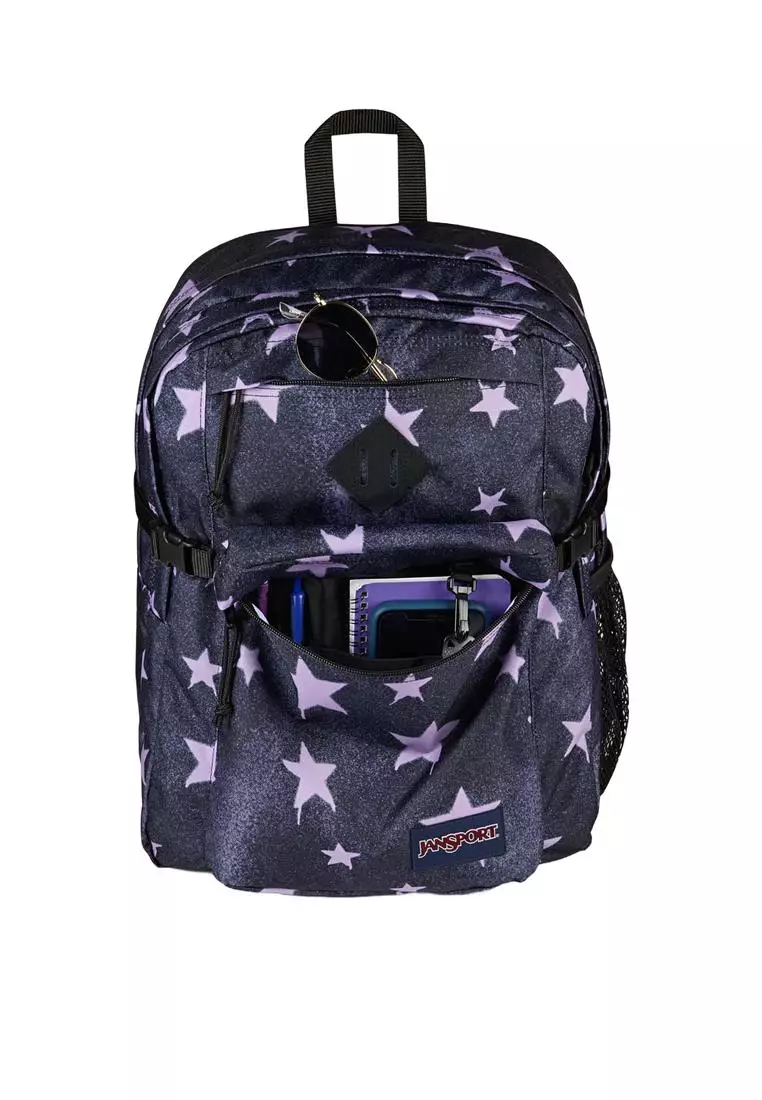Main Campus Backpack Sprayed Stars Pastel Lilac Us 32L