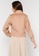 ck Calvin Klein beige Solid Wool With Teddy Cropped Coat - Fully Lined 2FBEEAAE3534F5GS_2
