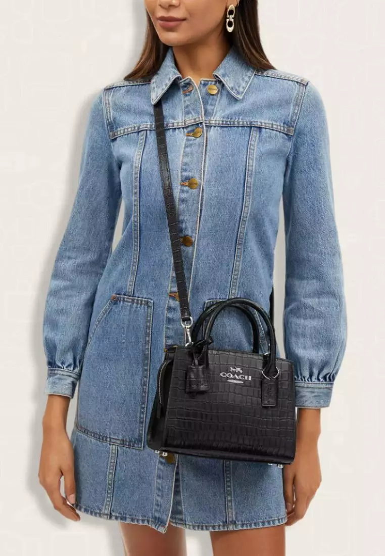 Coach Andrea Carryall Bag Black