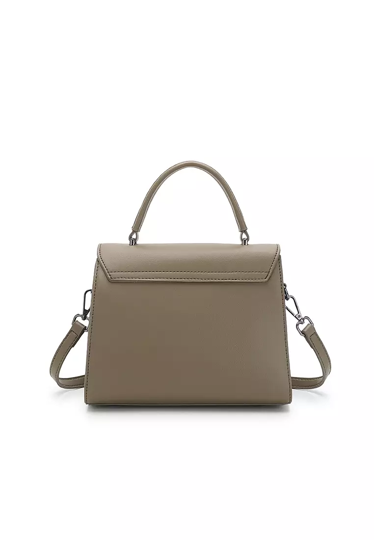 Women's Top Handle Bag / Sling Bag / Crossbody Bag / Shoulder Bag (Tas Tangan Wanita / Tas Selempang Wanita / Tas Bahu Wanita) - Hijau