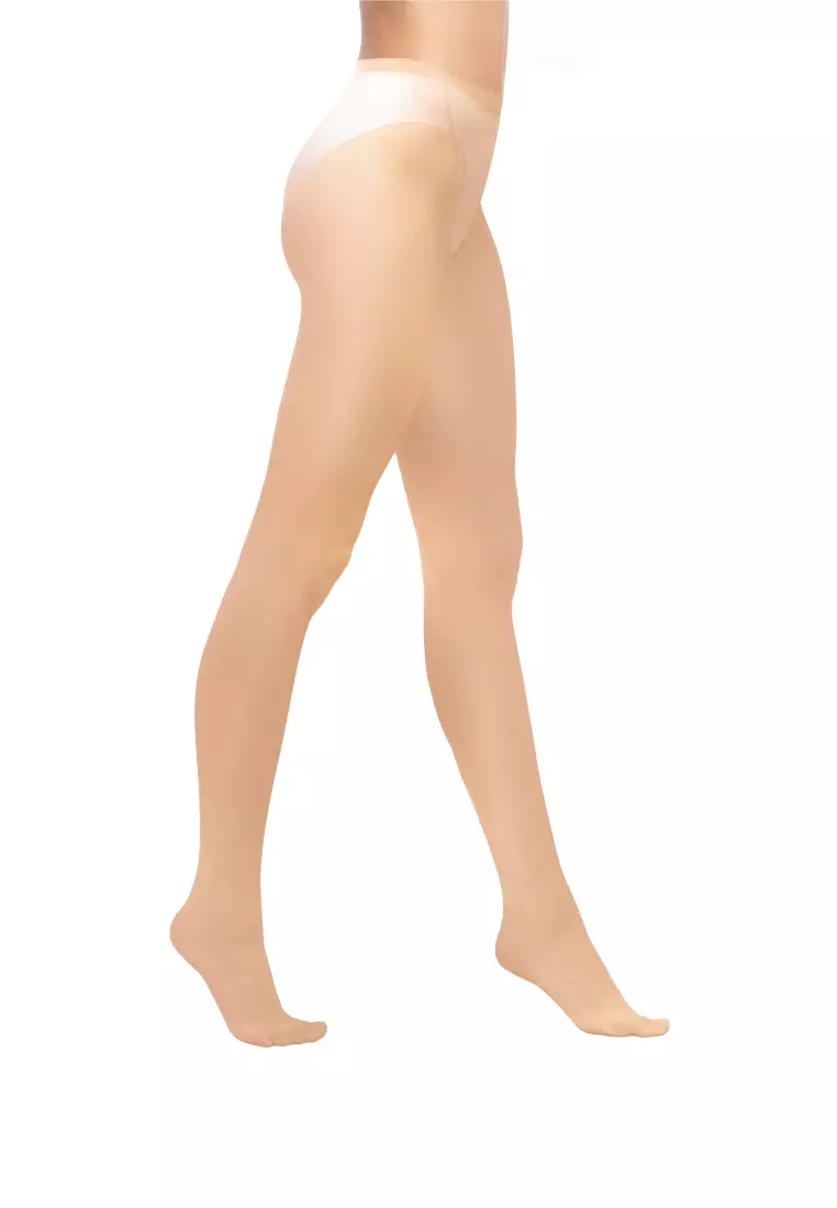Biofresh Ladies’ Antimicrobial Full Support Smooth Stretch Pantyhose Stockings 90 Denier