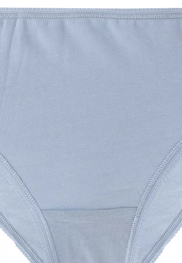 5pk Cotton Lycra™ Brazilian Knickers