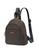 SEMBONIA grey Pebbled Leather Mini Backpack 0C893AC66E6922GS_2