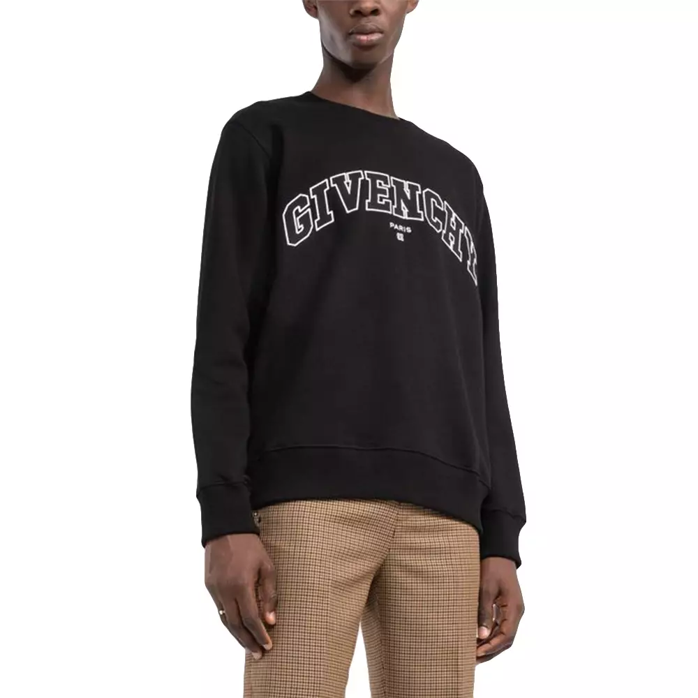 Givenchy embroidered logo sweatshirt cheap