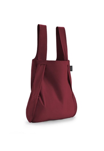 NOTABAG red Notabag Original Convertible Tote Backpack - Wine Red 9E3A2AC9C2B571GS_1