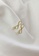 ZITIQUE gold Women's Arabian Number 8 Pearl Earrings - Gold 60B54AC3211ADAGS_3