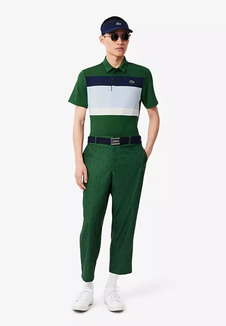 Regular Fit Colour-Block Golf Polo Shirt