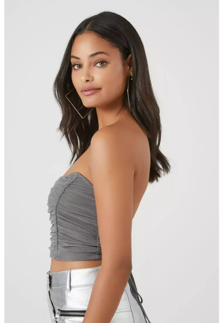Forever 21 ruched top top