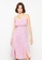 LC WAIKIKI pink Heart Collar Floral Strap Viscose Women's Dress AEE2BAA8DAE549GS_2
