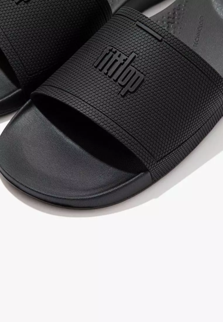 Fitflop iqushion slides clearance black