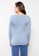 LC WAIKIKI blue Maternity Long Sleeves Cotton T-Shirt CF605AA2CE5501GS_2