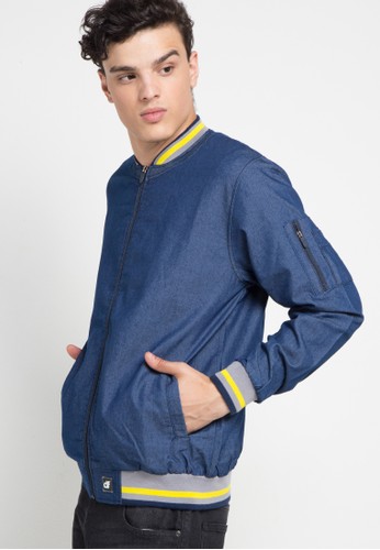 81 Jaket Jeans Model Bomber Terbaru