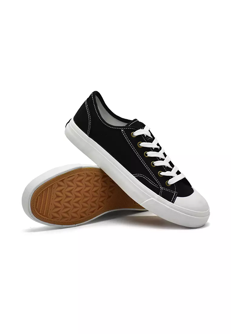 Carvil Sepatu Pria Berlion-SM Black/White