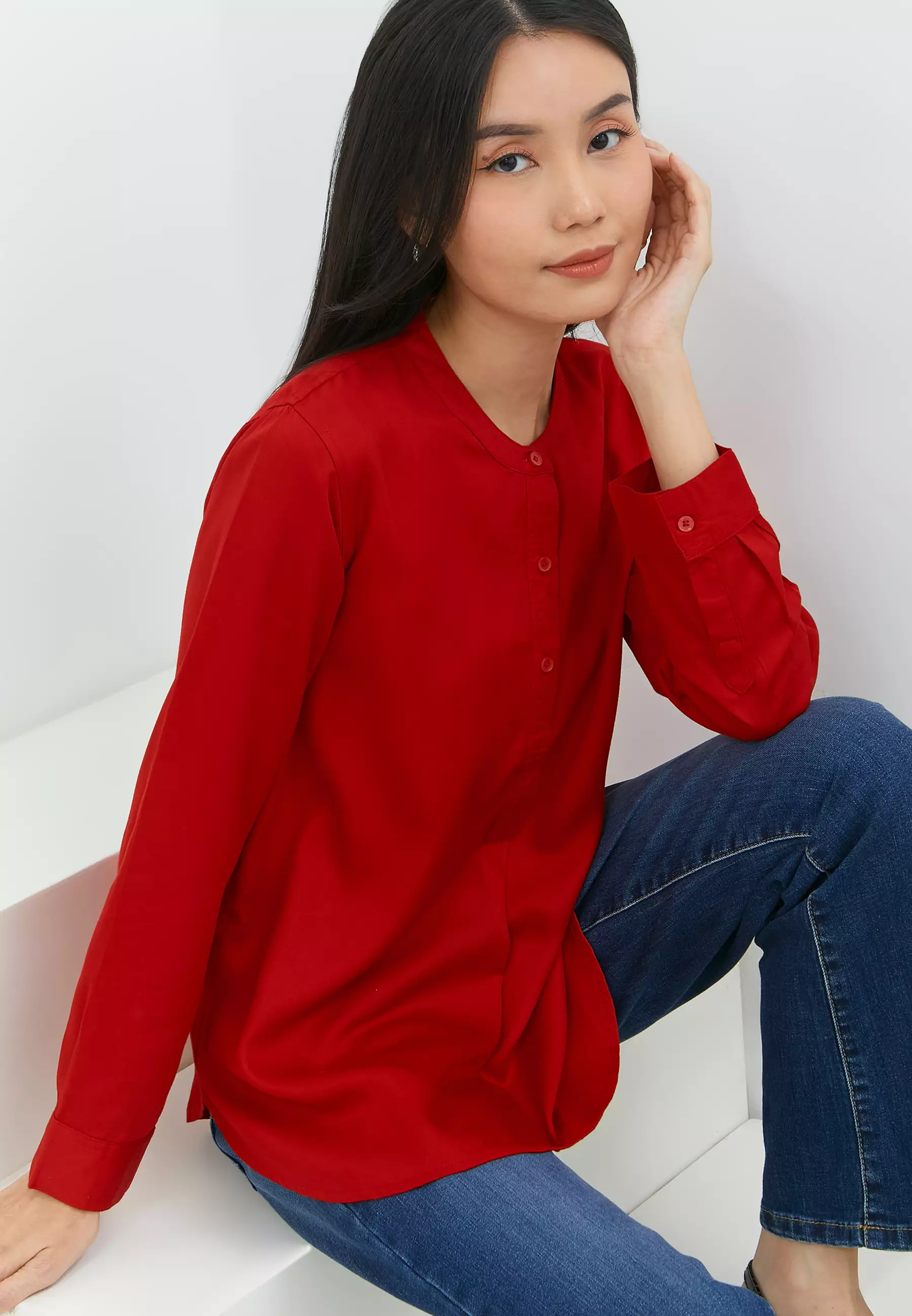 Adelina Red Shirt (G.11652)