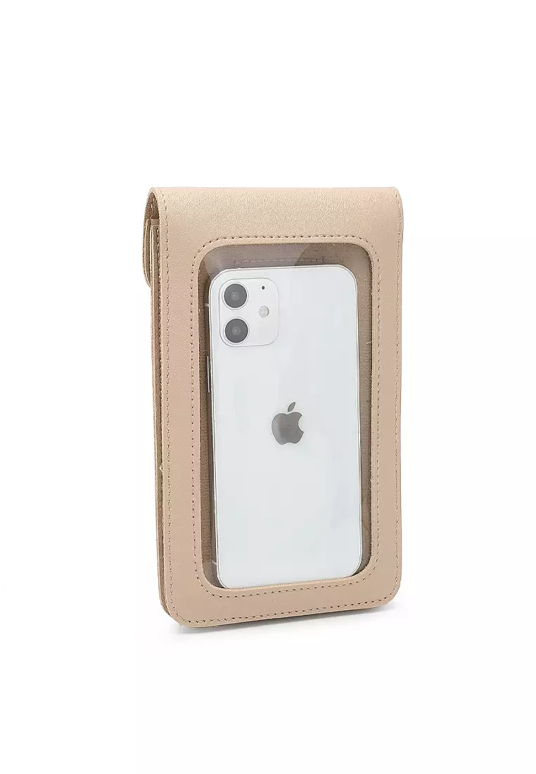 Women's Shoulder Sling Bag / Crossbody Bag - Light Apricot