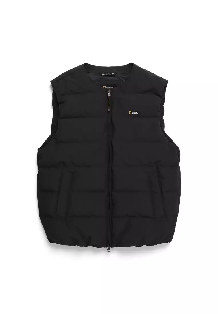 Unisex HERON U Neck Light Down Vest