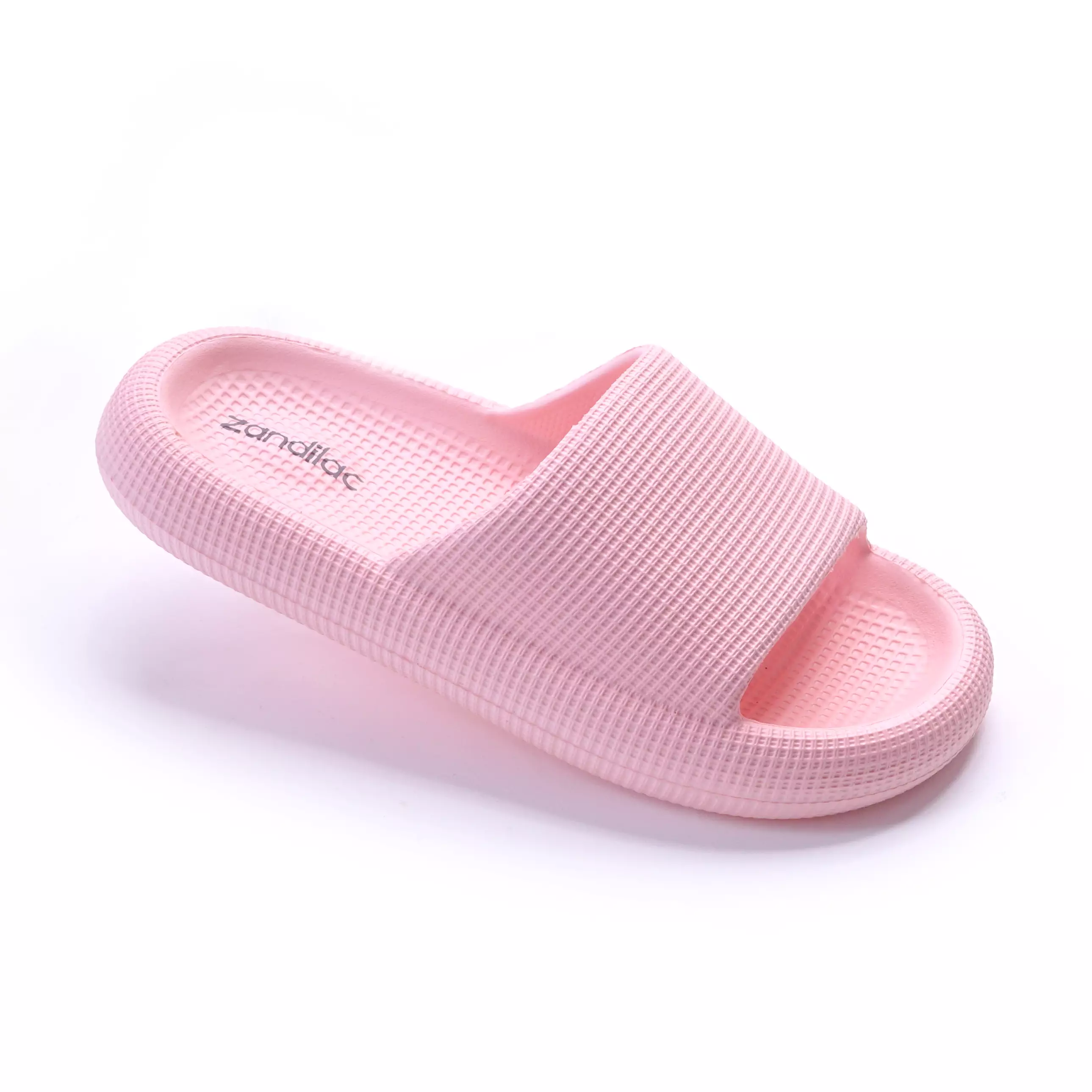 ZANDILAC - SANDAL WANITA DEWASA CH220566WD empuk full karet MERAH MUDA