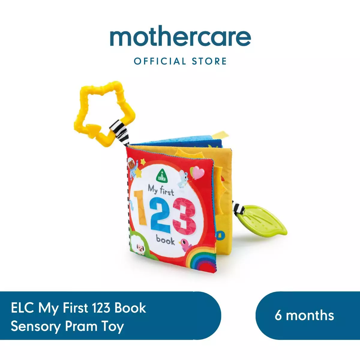 ELC My First Soft Book 123 - Mainan Buku Lembut Bayi