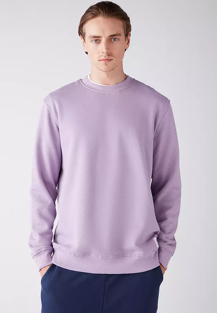 Lilac sweatshirt mens hot sale