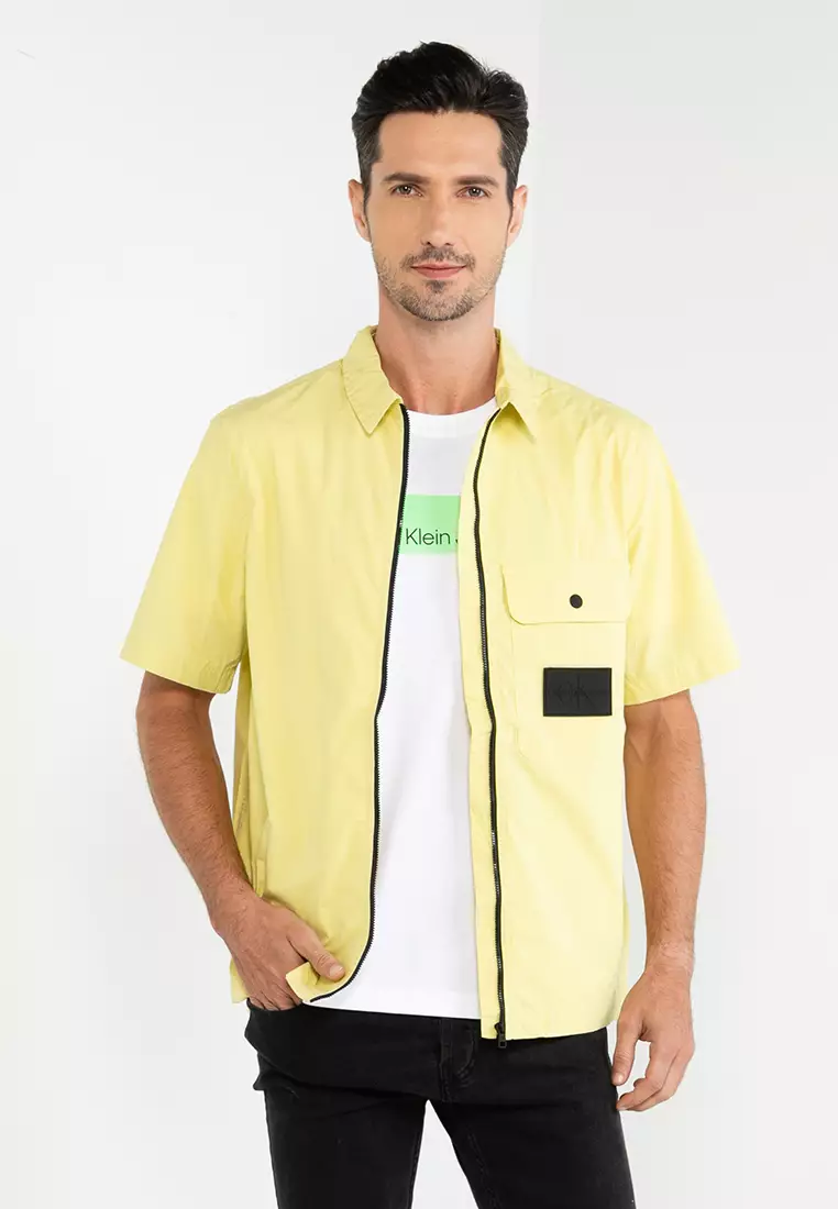 Buy Calvin Klein Stretch Poplin Shirt - Calvin Klein Jeans Online