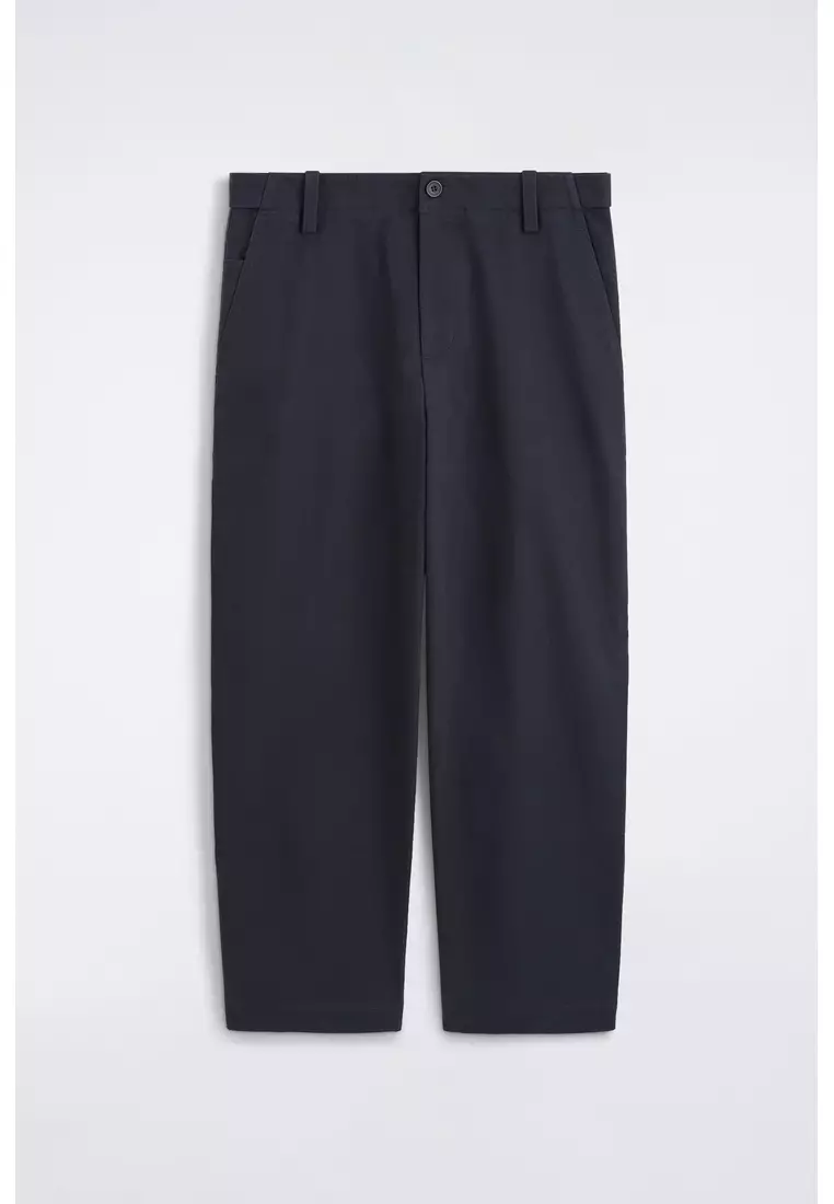 COS COTTON-TWILL RELAXED-FIT STRAIGHT-LEG TROUSERS 2026 | Buy COS