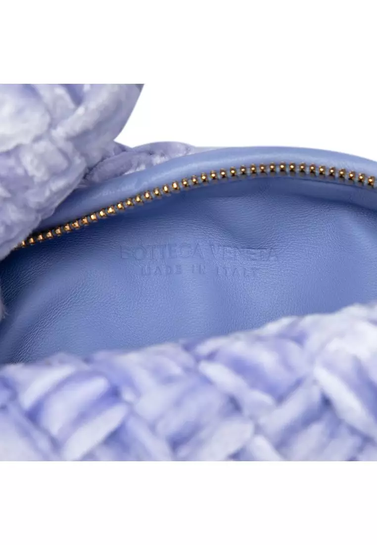 Pre-Loved Bottega Veneta Mini Velvet Intrecciato Jodie