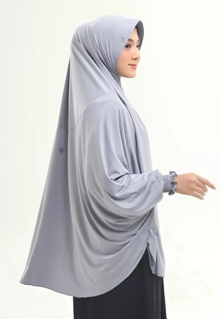 Rabbani - Kerudung Instan Dewasa Confero Grey