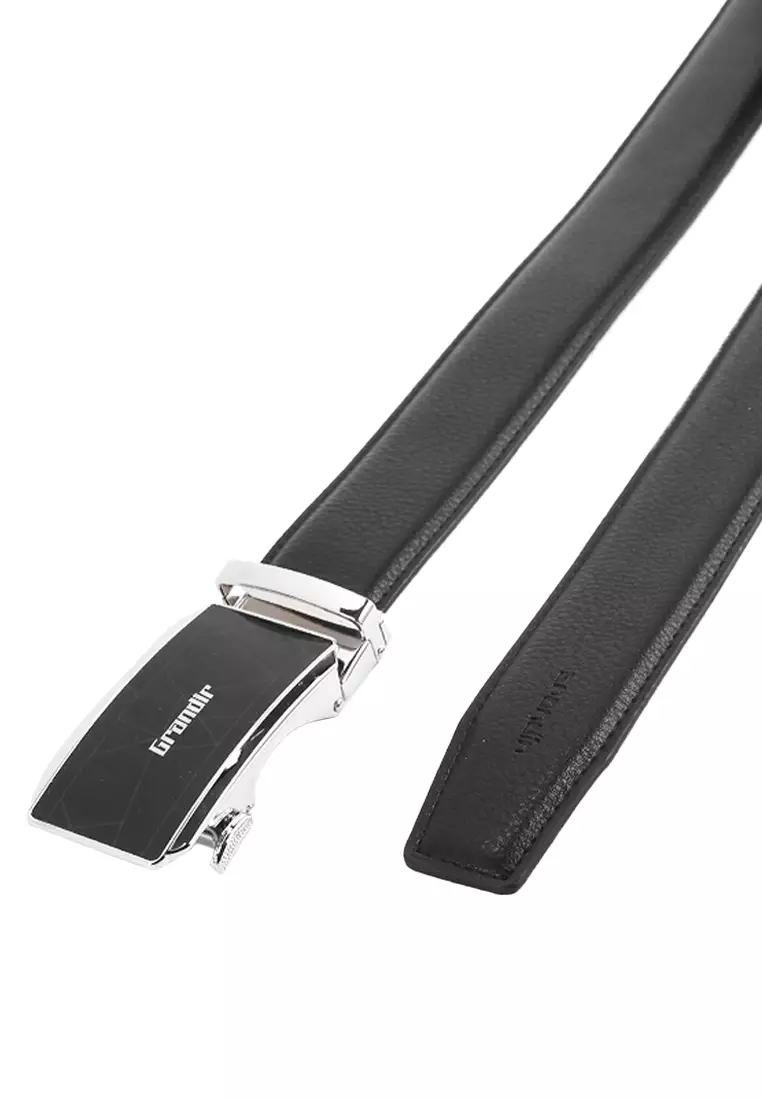 Ikat Pinggang Pria Kulit Leather Sabuk Gesper Branded Impor Men Belt Casual A