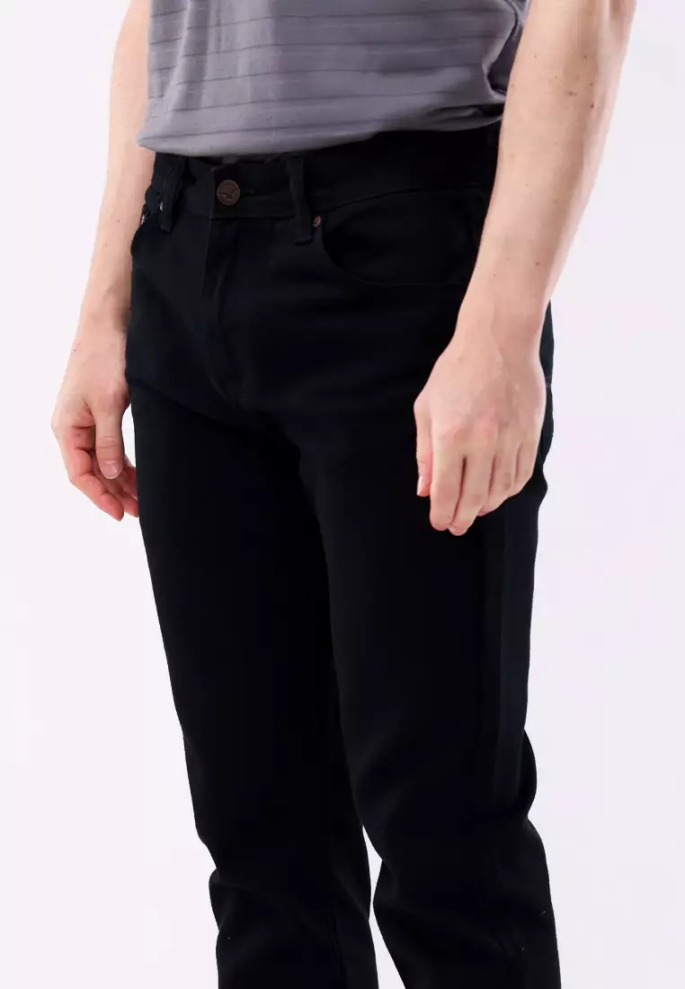 Colored Long Pants Slim Tapered