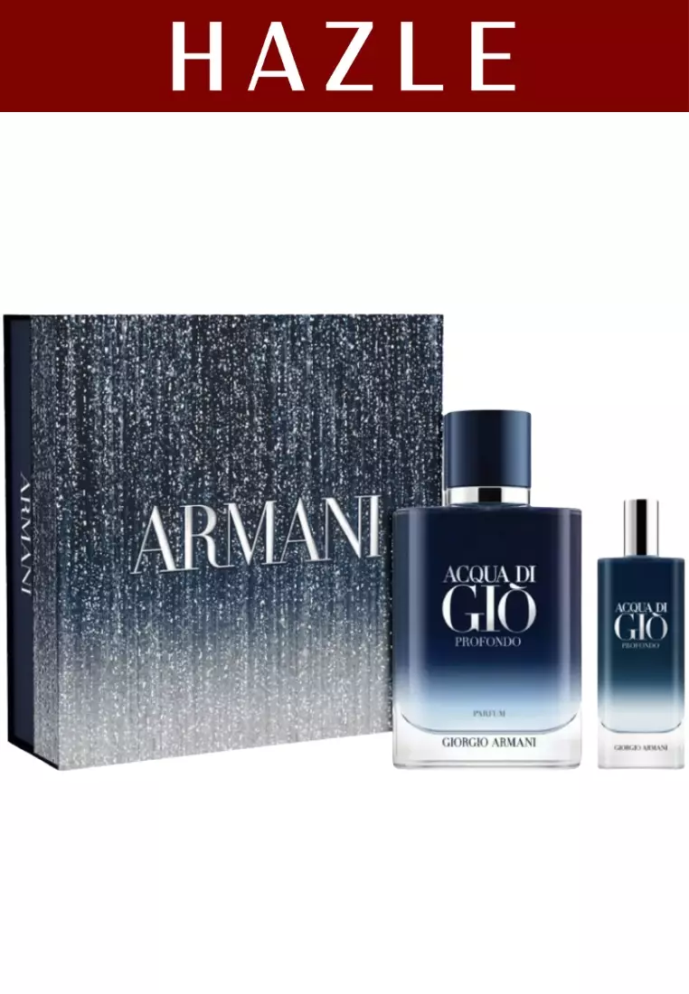 Acqua Di Gio Profondo Man Parfum Gift Set 100 ml + 15 ml