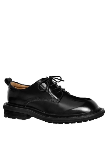 Twenty Eight Shoes black Platform Cow Leather Brogue BS2106 581D4SHC33821AGS_1