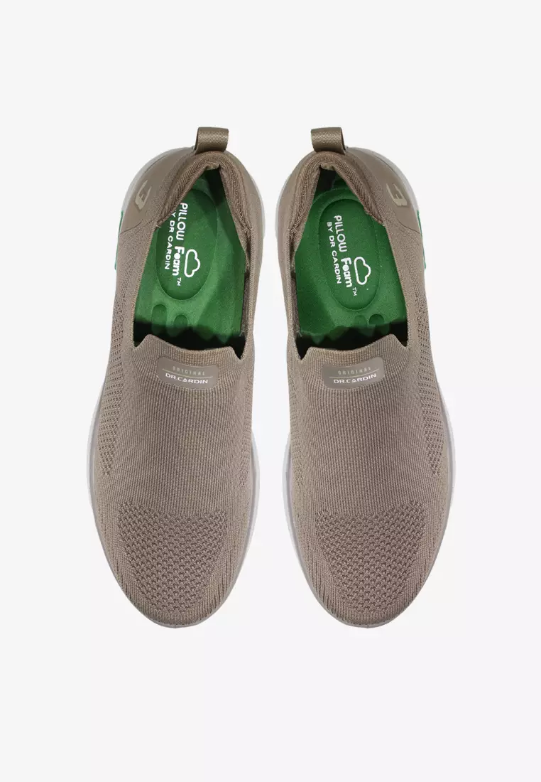 Dr Cardin Men  Pillow Foam  Lightweight Slip-On Sock Sneaker JIF-60905
