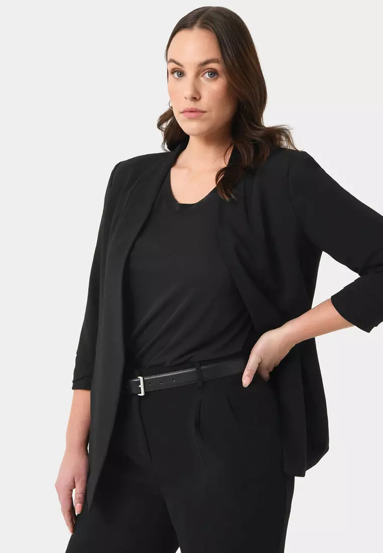 Carter 2 Collarless Blazer