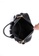 Lara black Women's Capacious Water Repellent Light Weight PU Leather Zipper Backpack Shoulder Bag - Black BFA1FAC2D28F84GS_7