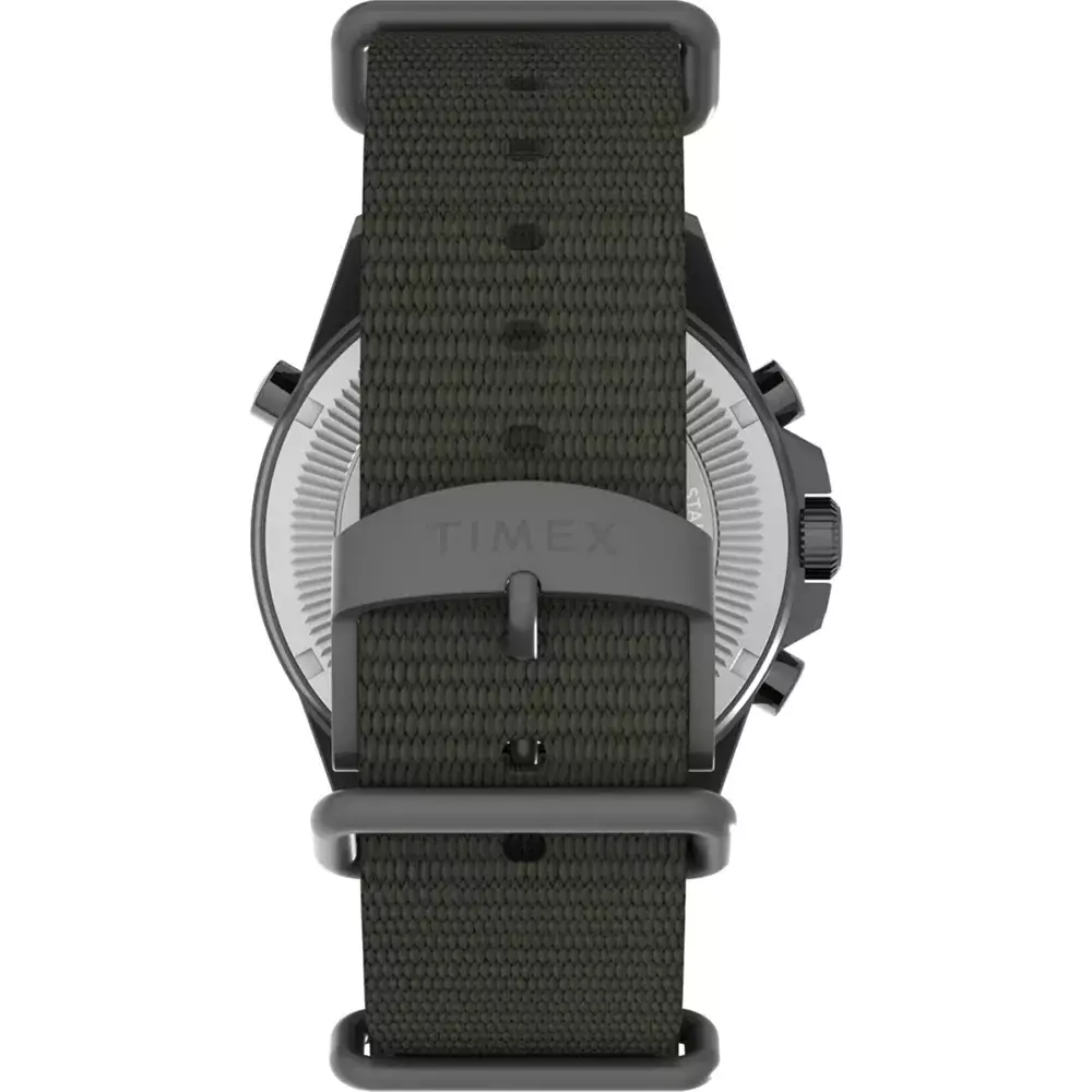 Jam Tangan Pria Timex Expedition Tide Temp Compass Green Dial Green Fabric Strap TW2W91100V5 Original