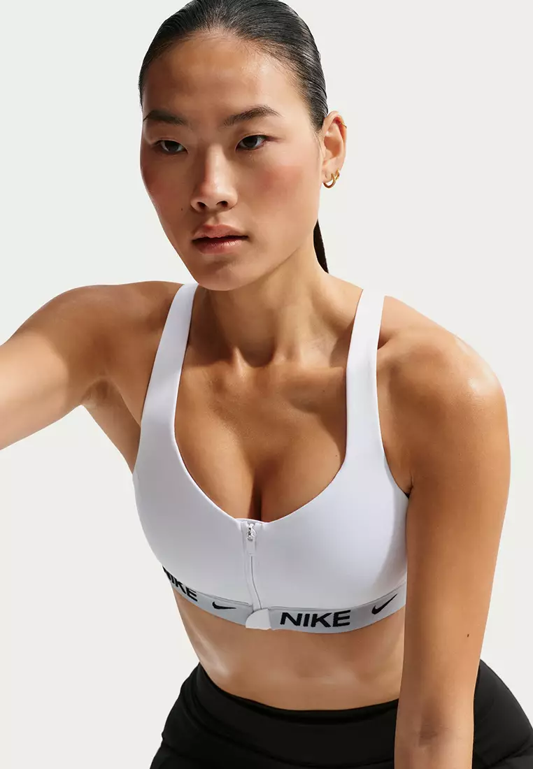 Indy High-Support Women's Padded Front-Zip Sports Bra