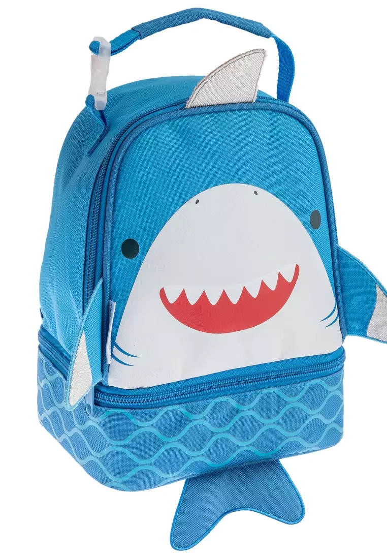 Sidekick Backpack with Lunch Bag for Kids Shark Lunch Pal 2