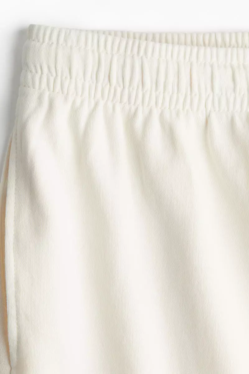Washed cotton sweatpants