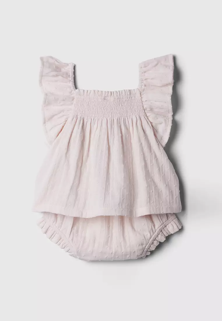 GAP Baby Crinkle Gauze Flutter Outfit Set 2024 | Buy GAP Online ...