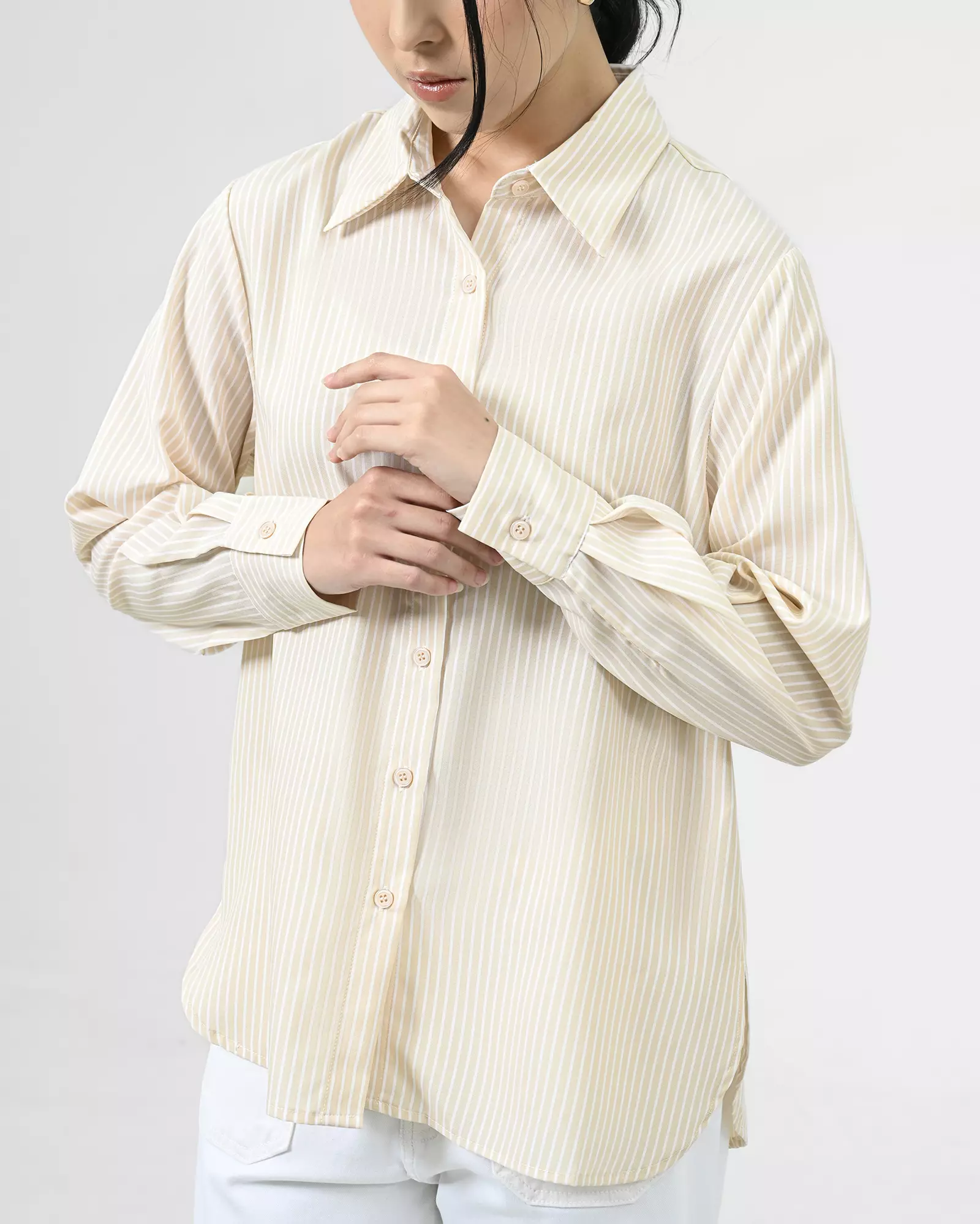 Geulis.id NOVA SHIRT - BEIGE