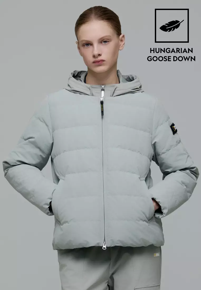 【NATIONALGEOGRAPHIC】☆W's Heron U-neck DuckDown Jumpe.r NATIONAL GEOGRAPHIC HERON U-NECK LIGHT DOWN JACKET