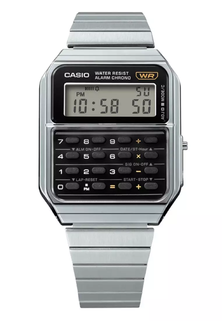 Digital Calculator Watch CA-500WE-1A